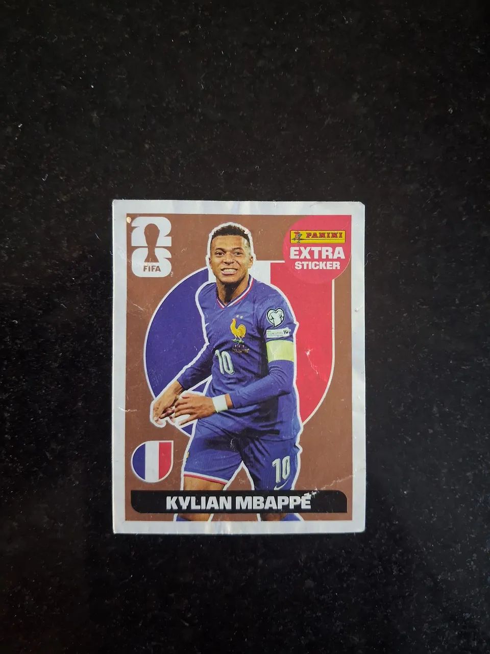Figurinha da Copa do Mundo extra 