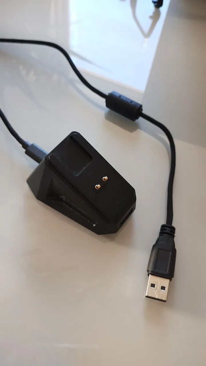 mouse attack shark x11 com base de carregamento - Foto 4