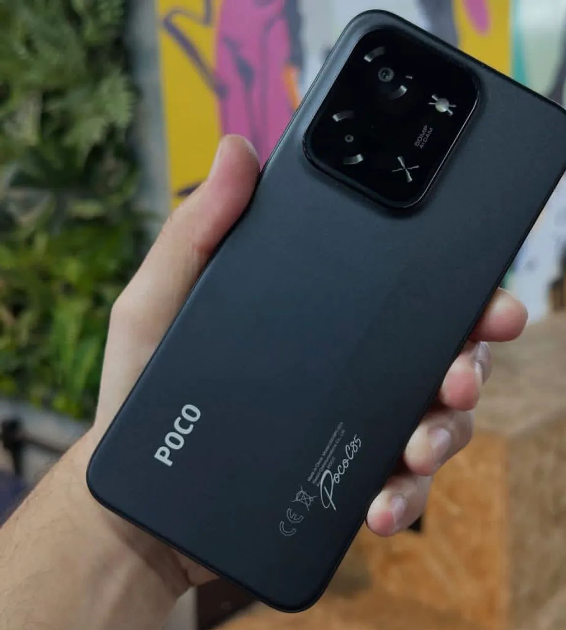 Celular Lançamento No seu bolso - Poco C85 - Preto - 256 