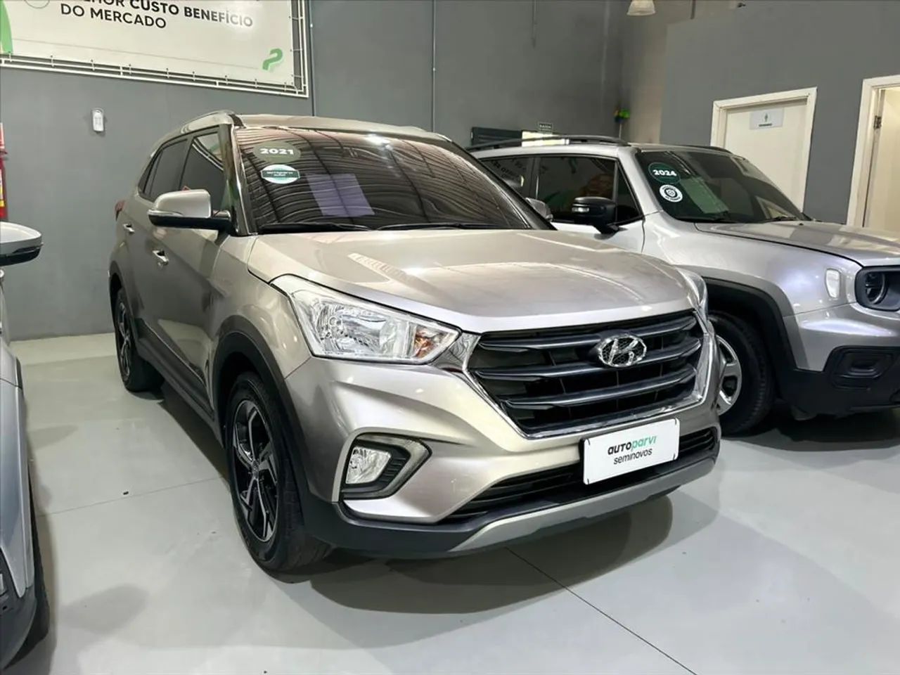 Hyundai Creta Smart Plus 1.6 16V Flex AUT 2021 - Foto 3