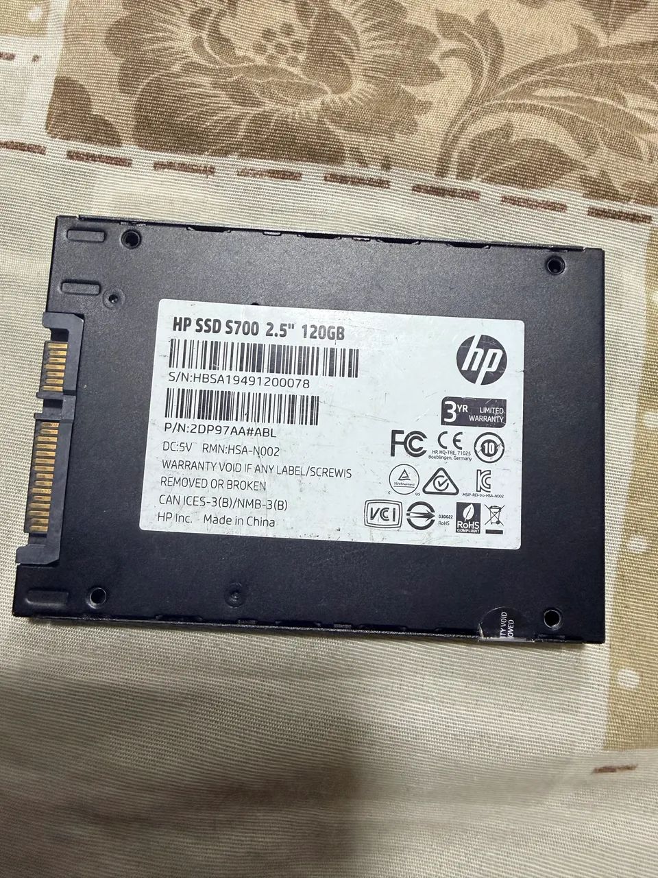 SSD HP 120gb  - Foto 2