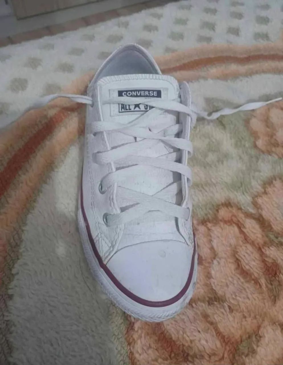 Tênis allstar couro