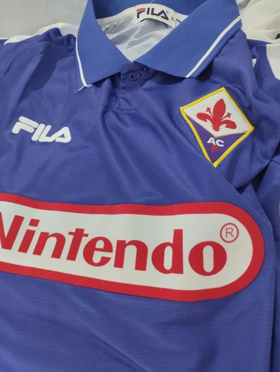 Camisa Fiorentina Retrô 1998 - Foto 2