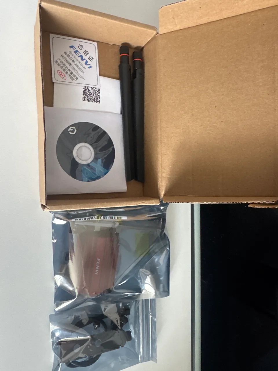     Placa de Rede FENVI Wi-Fi 6E AXE3000 PCI-E Bluetooth 5.3