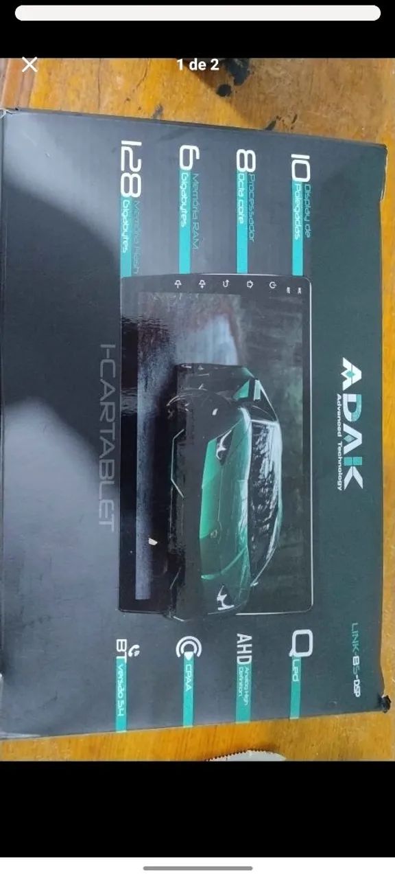 Multimídia adak 10 polegadas octore  - Foto 4