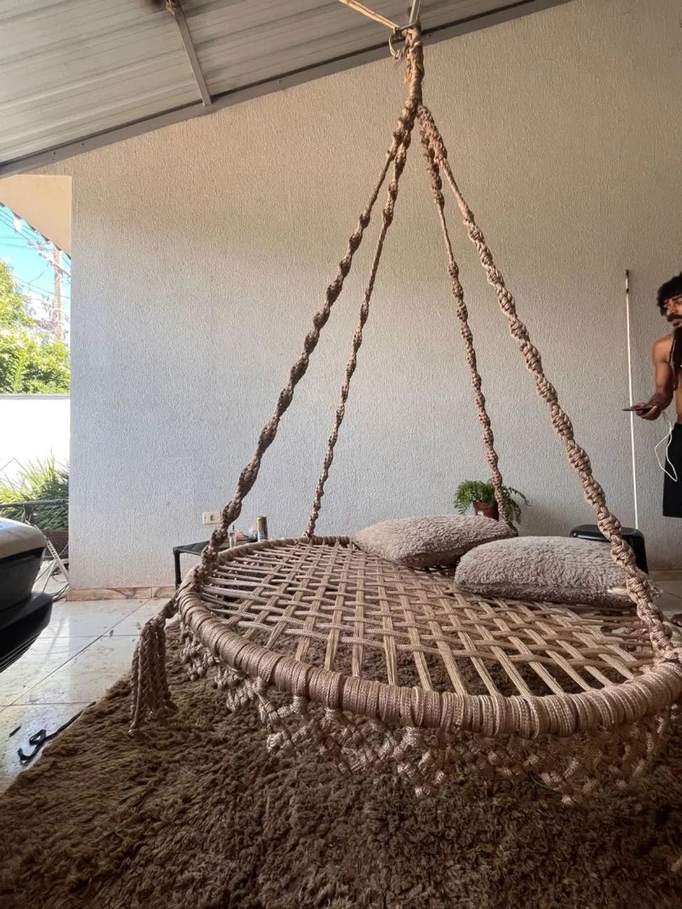 balanço pendular arqueado