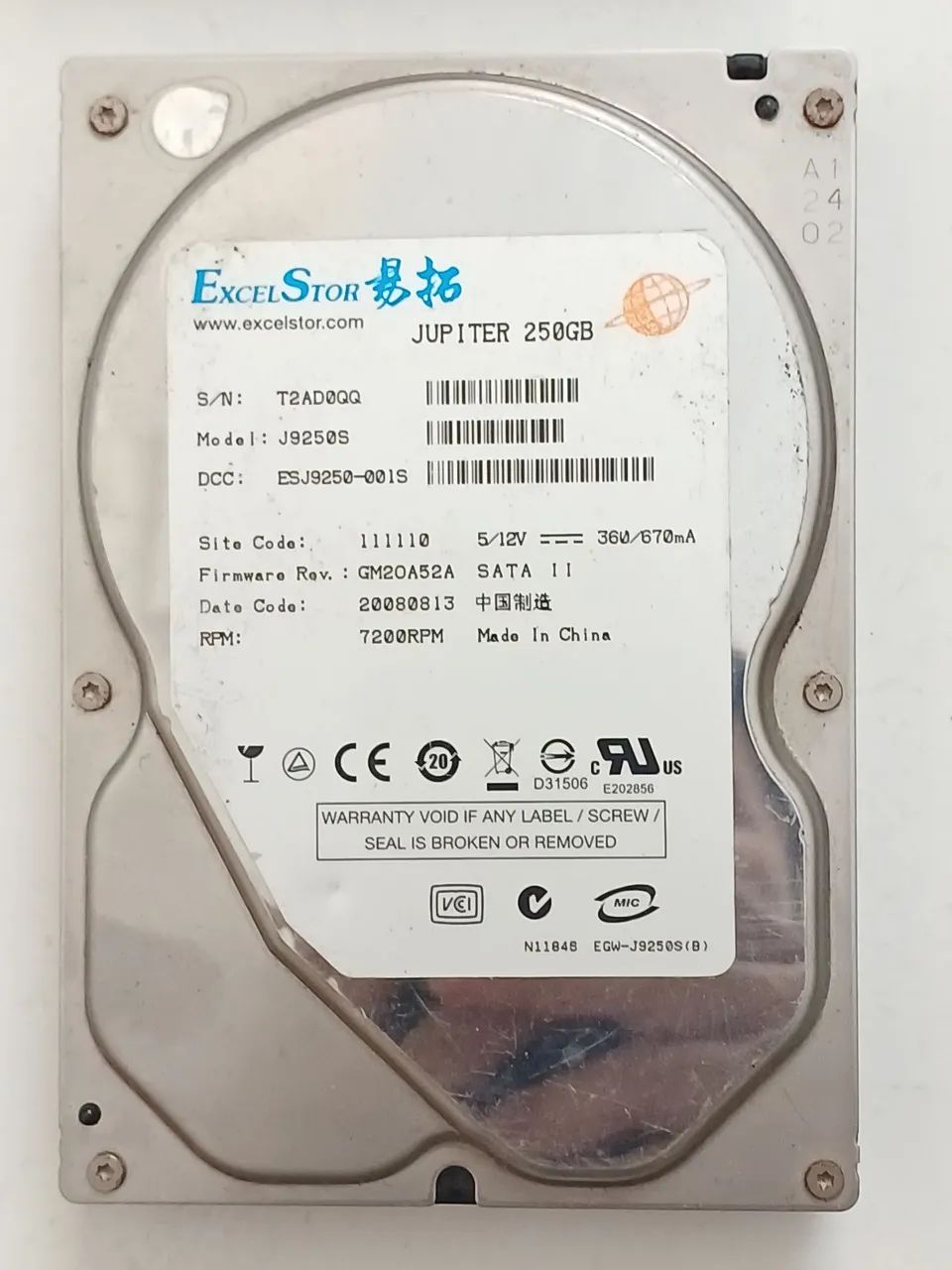 Hd 250GB cftv dvr nvr cpu  - Foto 4