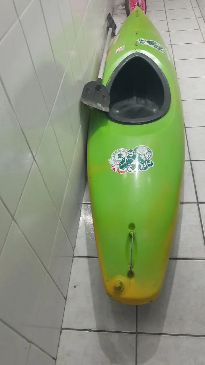Caiaque com remo, preço  ótimo. - Foto 3