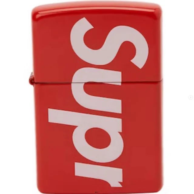 Supreme Isqueiro Logo Red