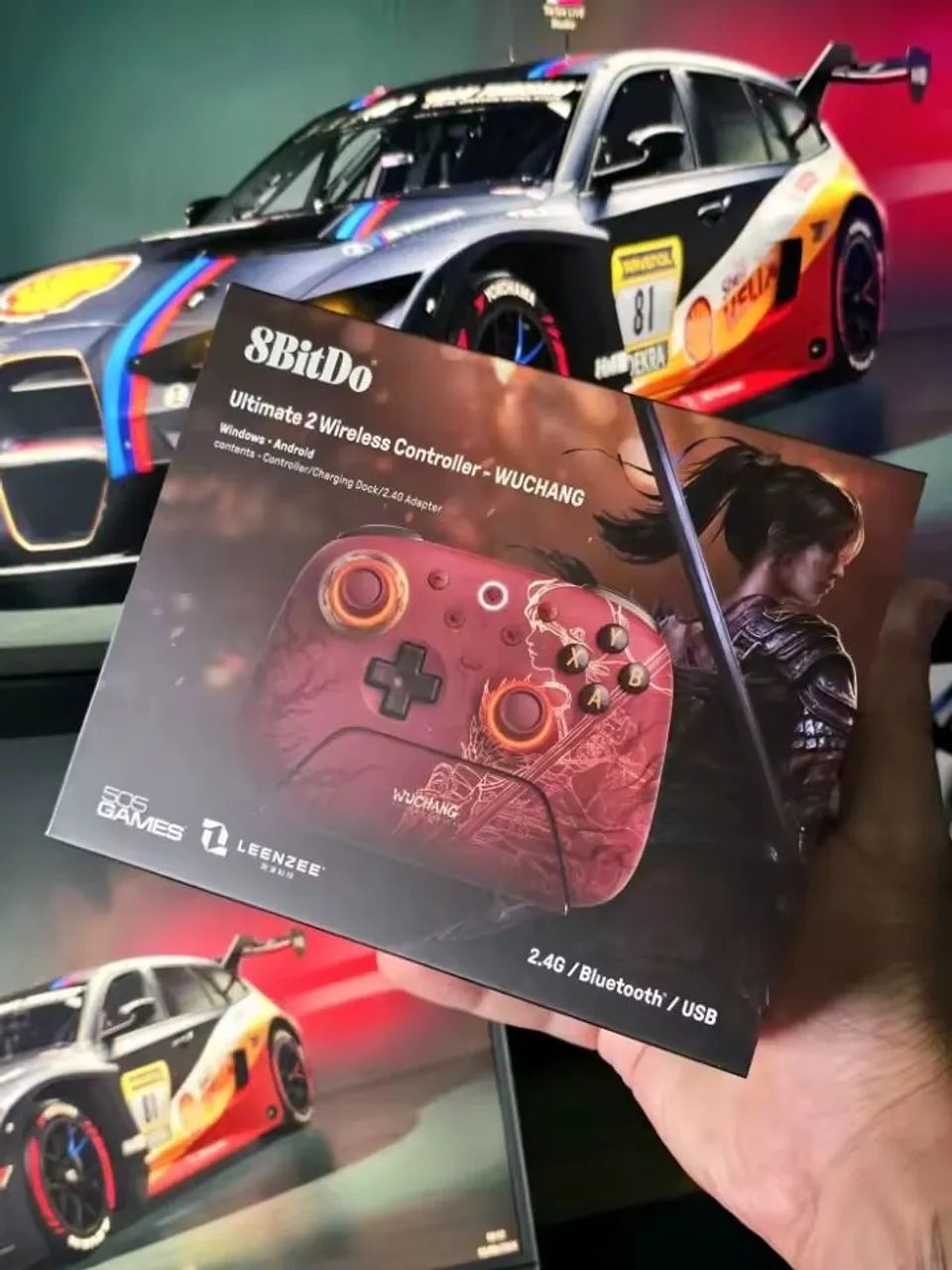 8BitDo Ultimate 2 WUCHANG - Controle Sem Fio Tri-Mode para PC e Android - Foto 5