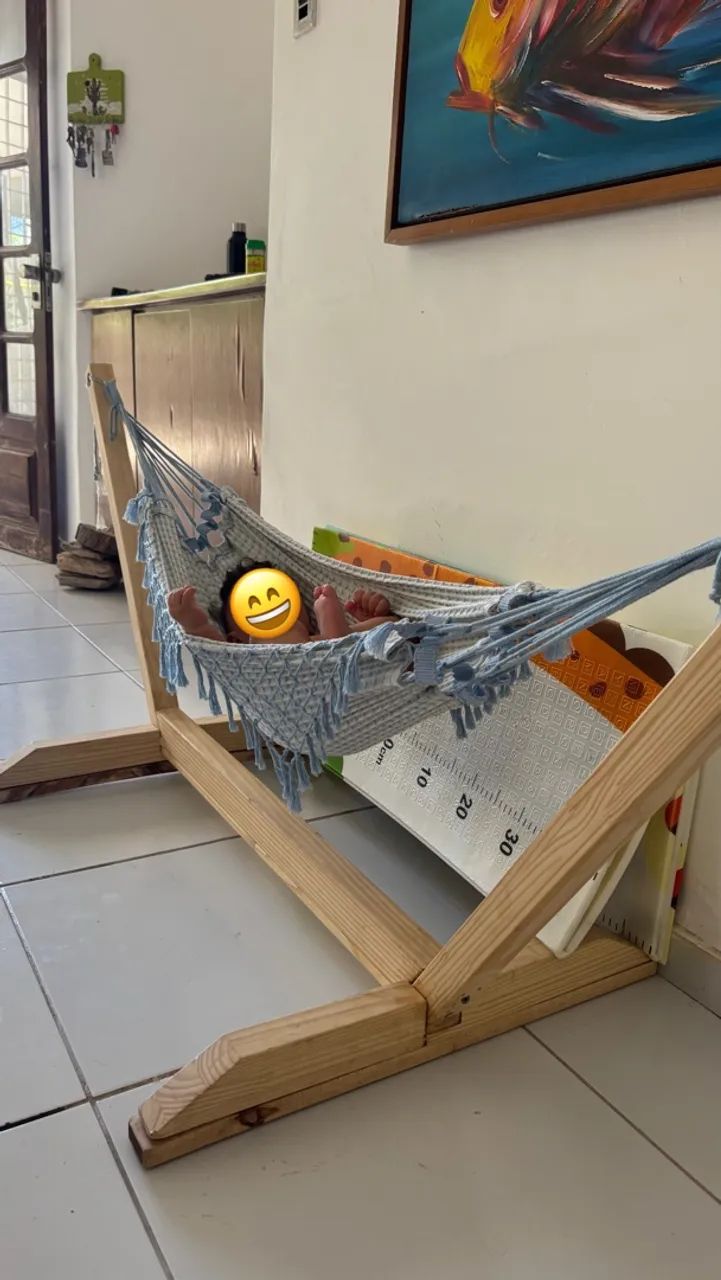 Rede infantil com suporte - Foto 3