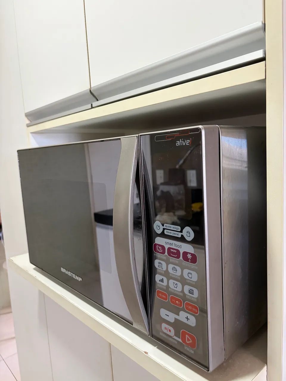 microondas Brastemp ative inox - Foto 2
