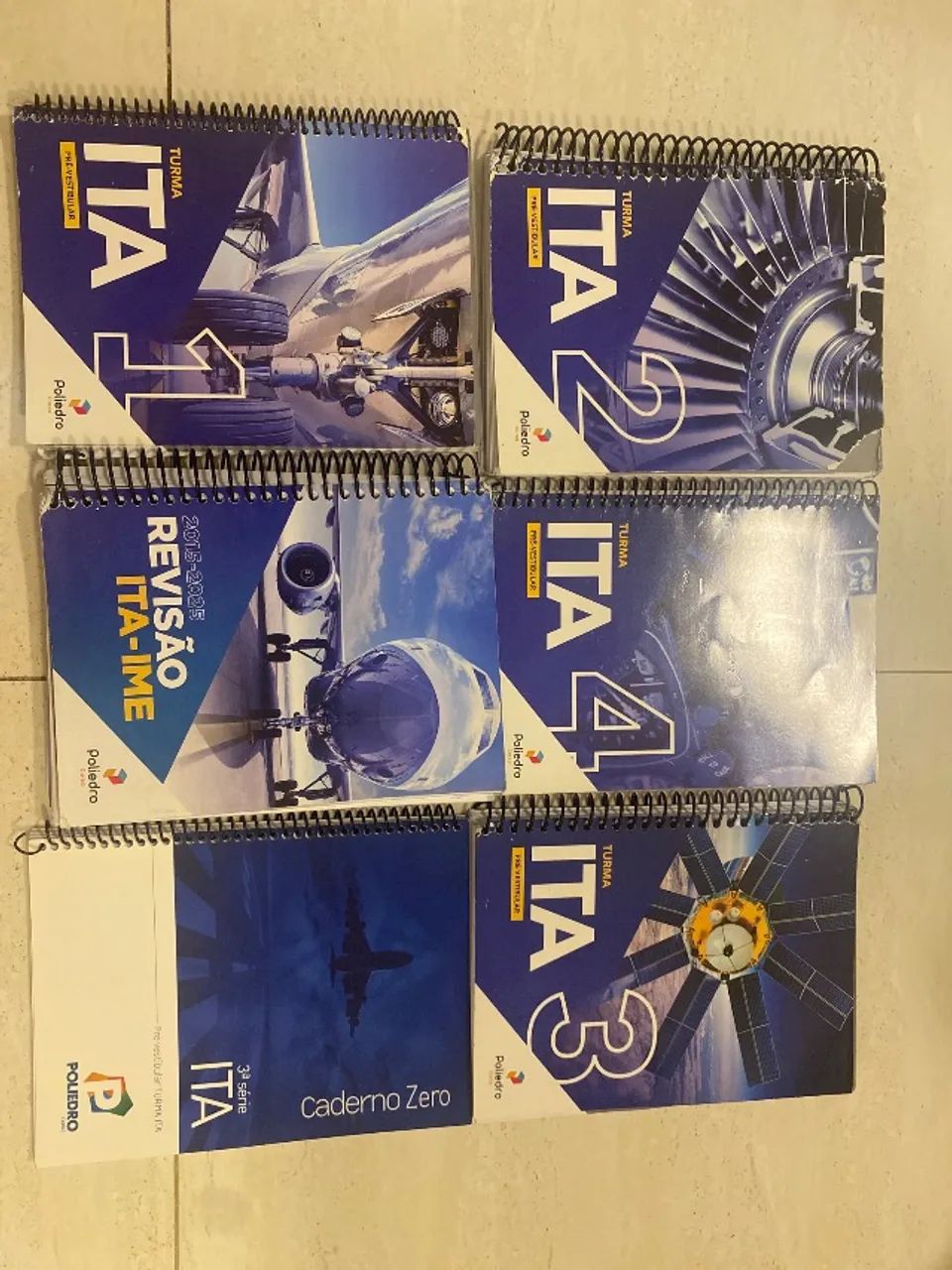 Todos os Livros da Turma ITA/IME Poliedro 2025 - Foto 2