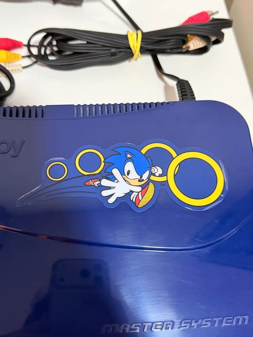 Master System Evolution Tec Toy 132 Jogos Original Com Caixa + 2 Controles Originais - Foto 3