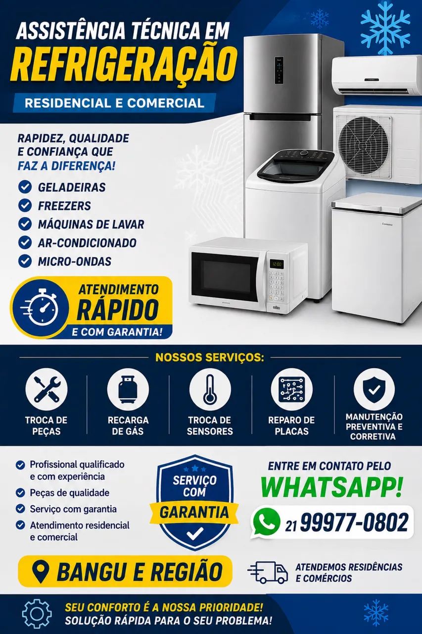 Técnico em refrigeração 