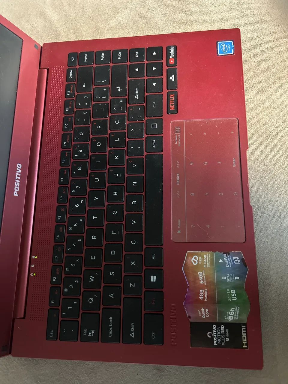 Notebook Positivo Motion Q464C Intel Atom Quad-Core 4GB - Foto 4