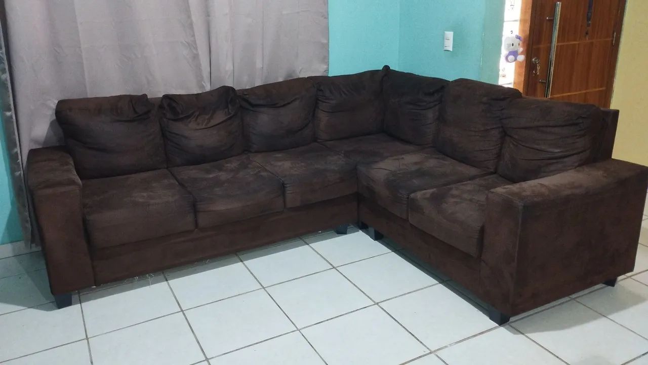 Sofá L - desmontável 