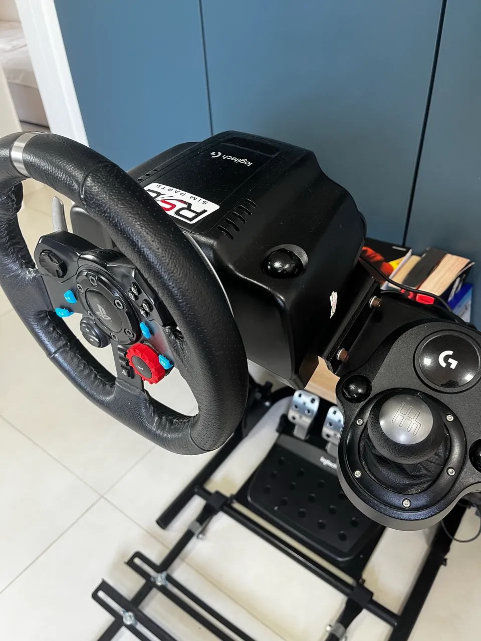 Cockpit Logitech G29 Modificado + Câmbio Logitech  - Foto 4