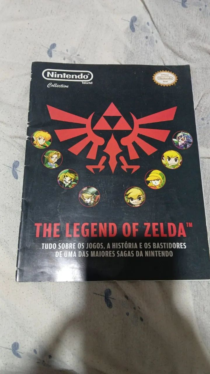 Revista Nintendo World Collection História da Franquia The Legend of Zelda