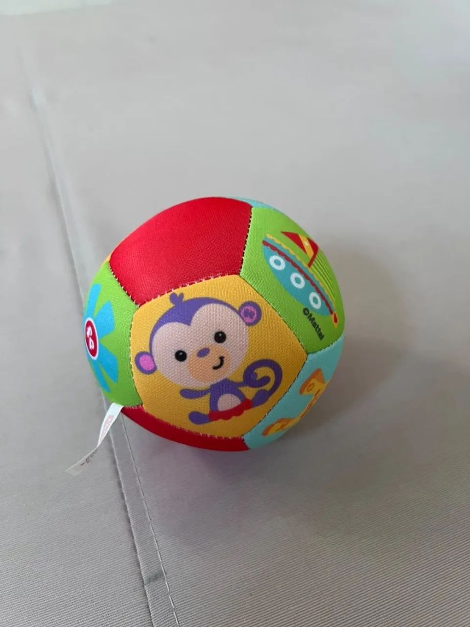 Bola Sensorial Cognitiva para Bebê com Animais