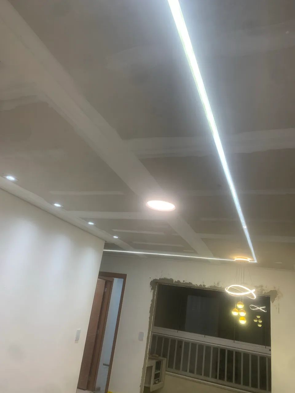 Instalação de perfil e luminária led - Foto 4