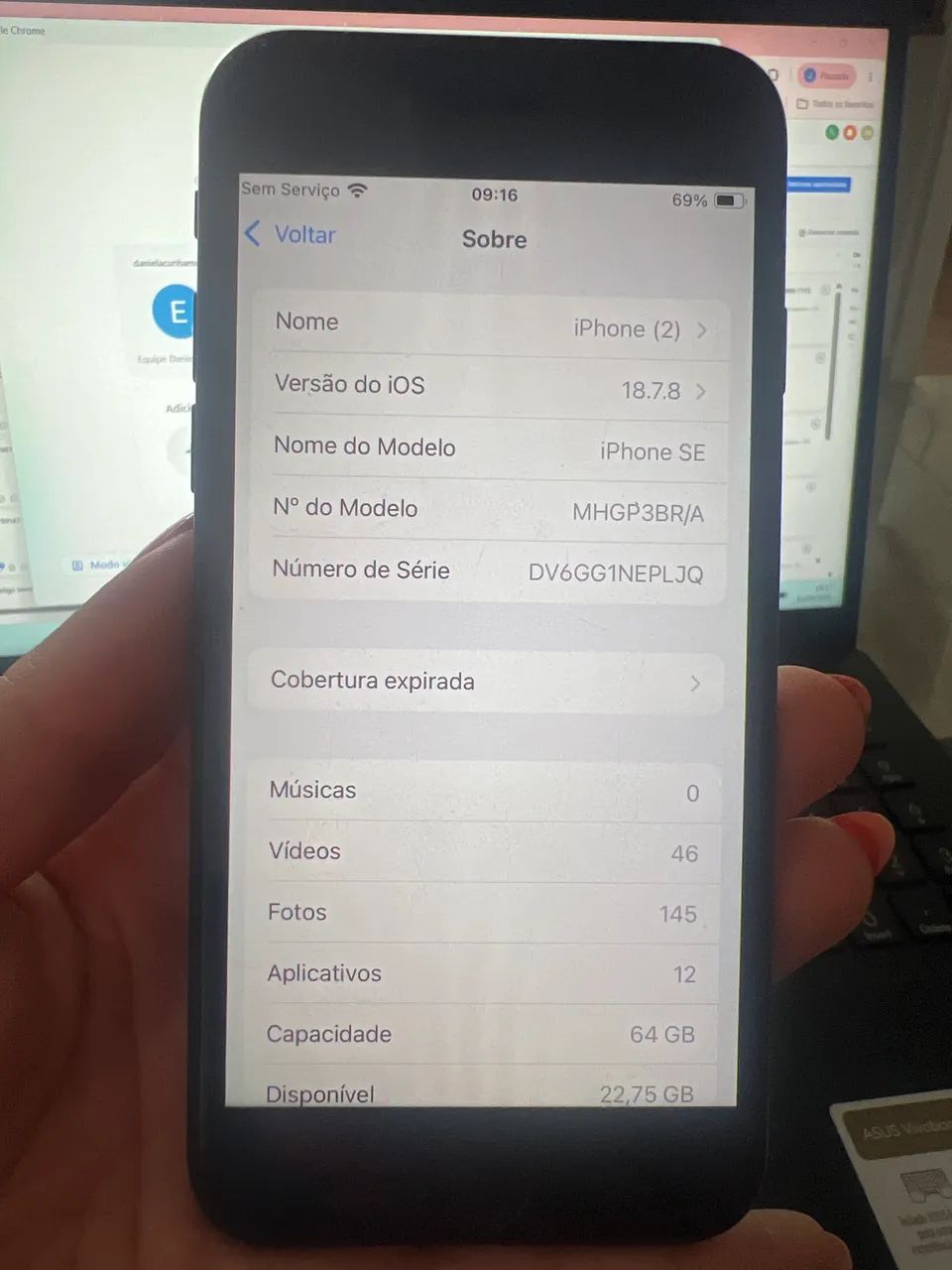 iPhone SE  2 geração 