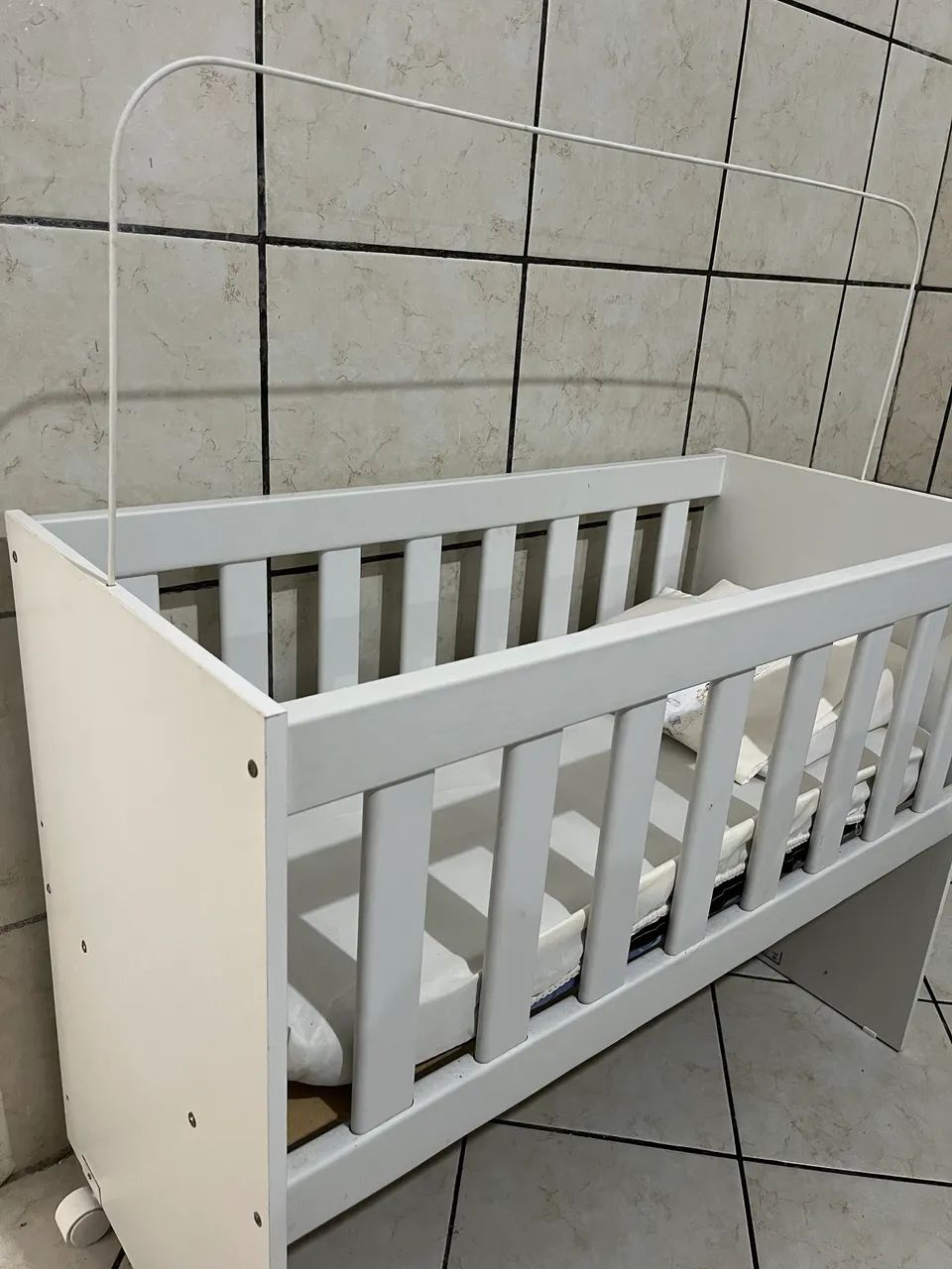 Mini berço infantil  - Foto 4