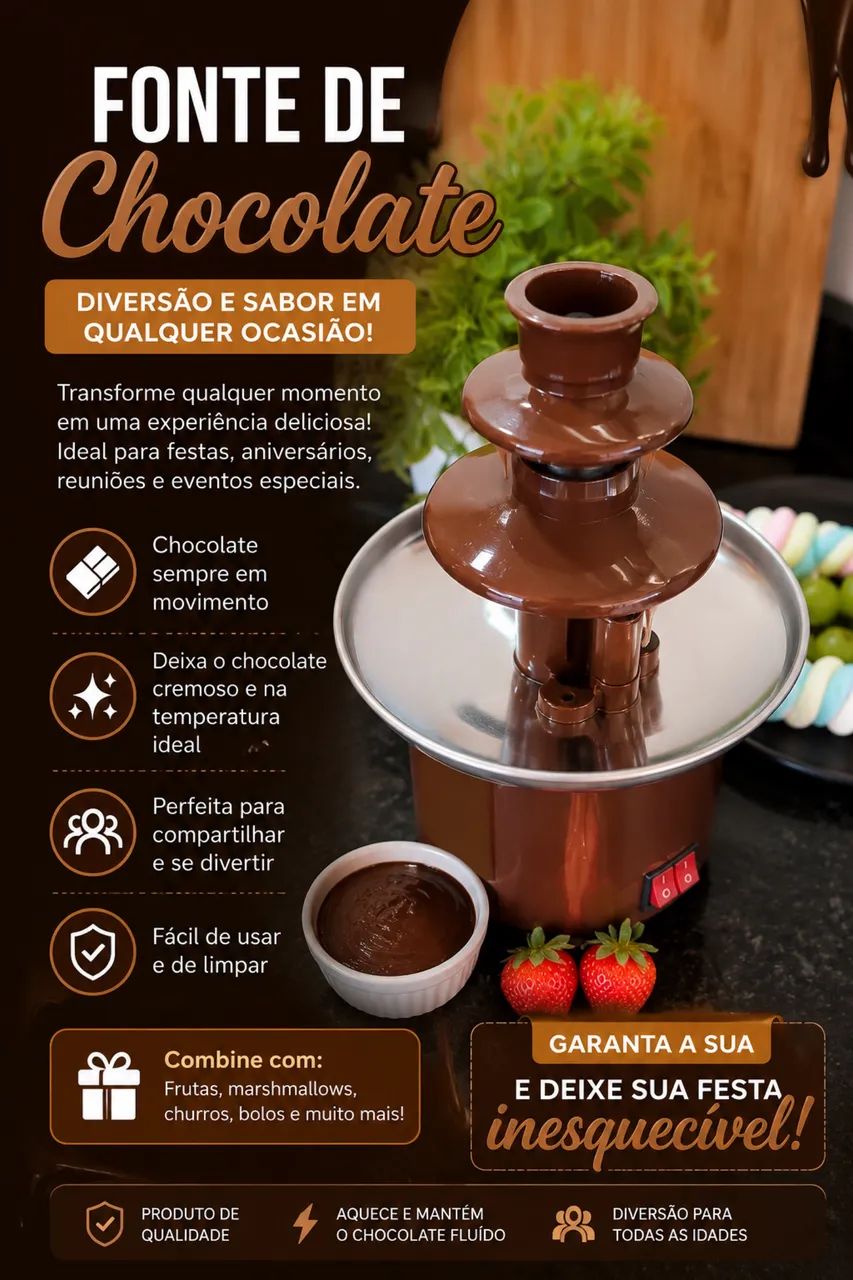 FONTE DE CHOCOLATE