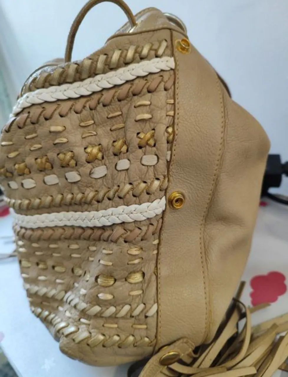 Bolsa Bucket Carmen Steffens  - Foto 5