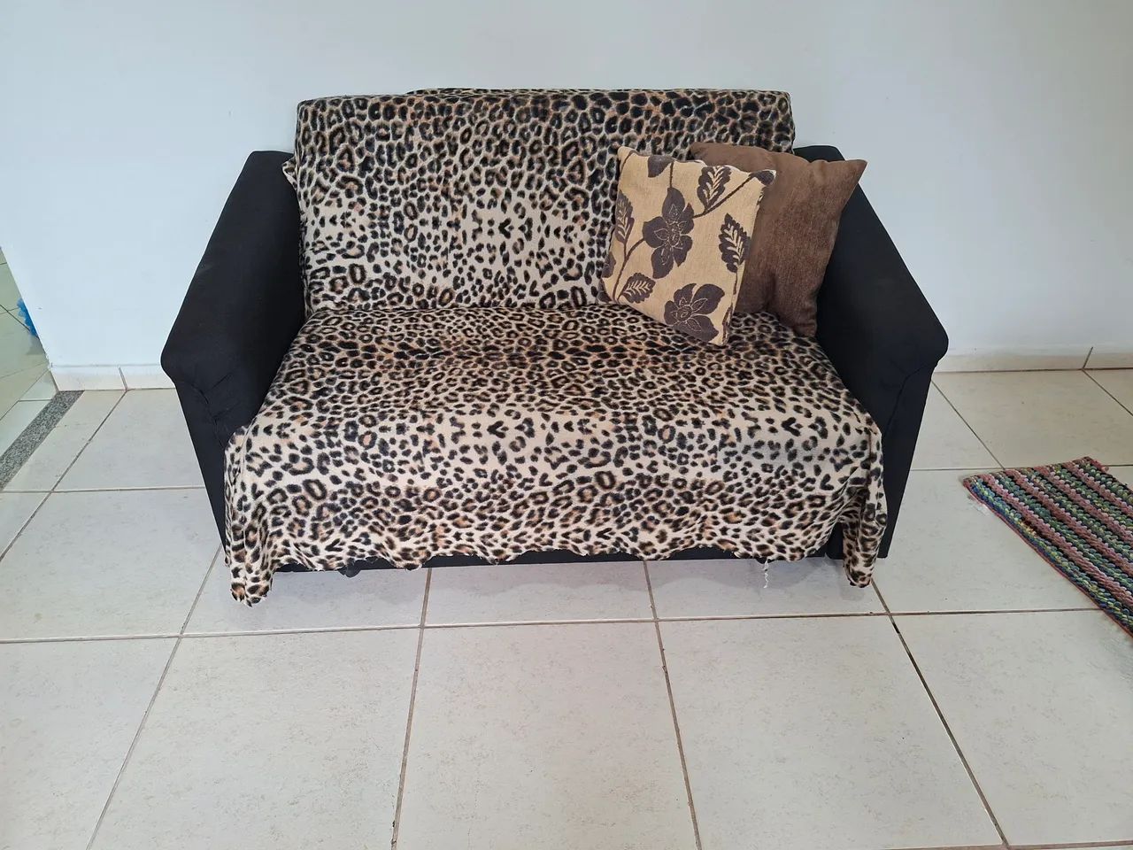 SOFA BICAMA DE CASAL,  COM MALERO