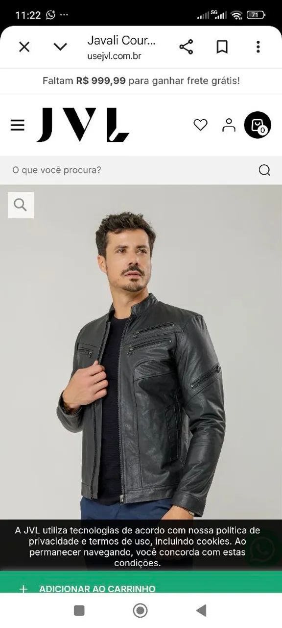 Jaqueta de couro - Foto 4