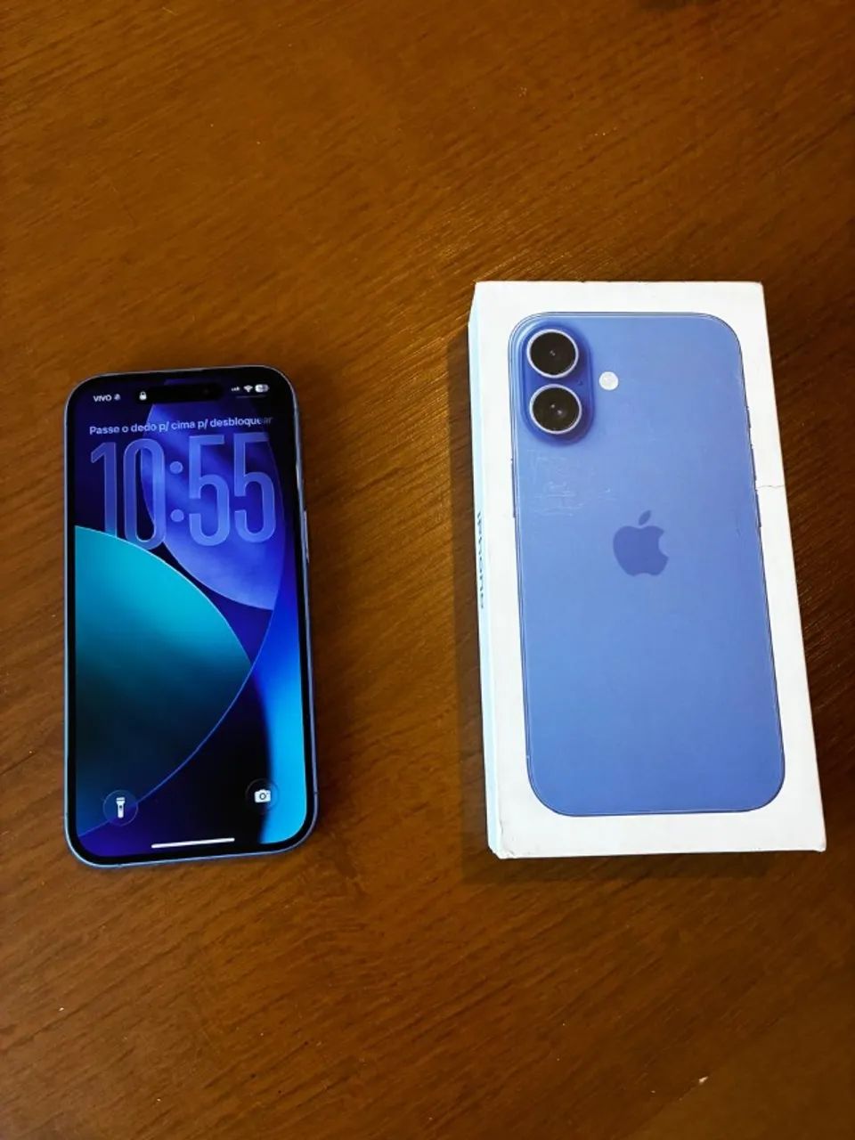 Iphone 16 128gb ultramarino - IMPECÁVEL