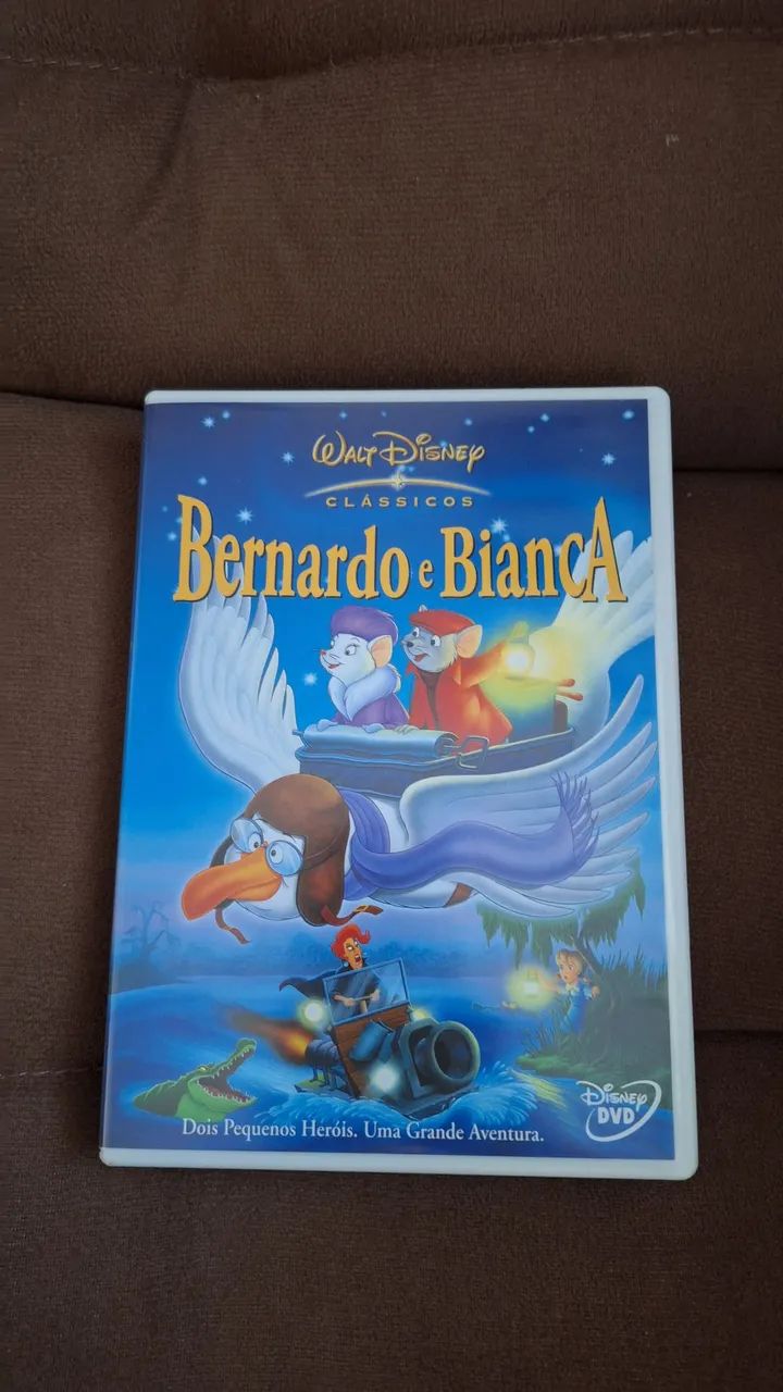 Bernardo e Bianca dvd Disney 
