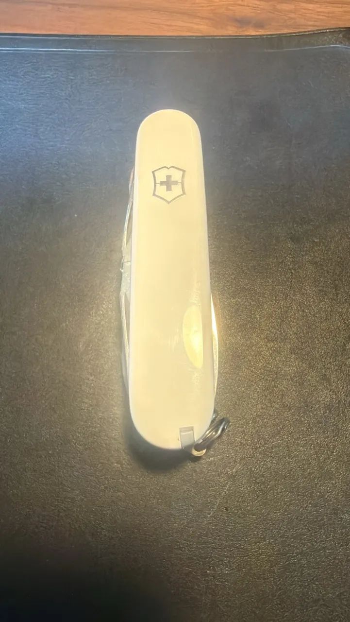 Canivete suíço victorinox champion branco - Foto 3