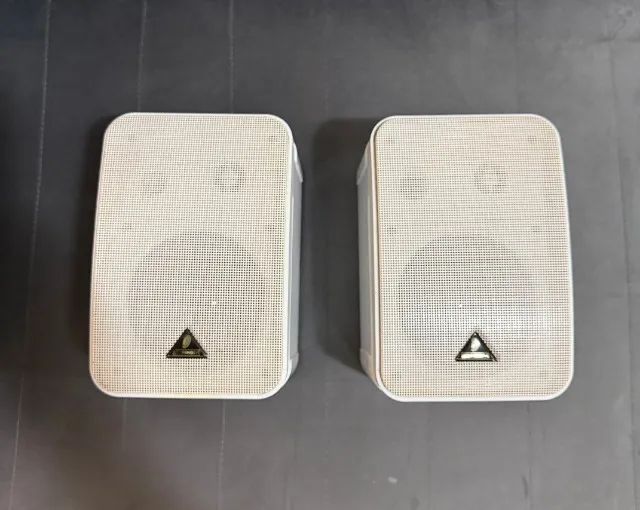 PAR DE CAIXAS DE SOM  Behringer Branca 100 W 