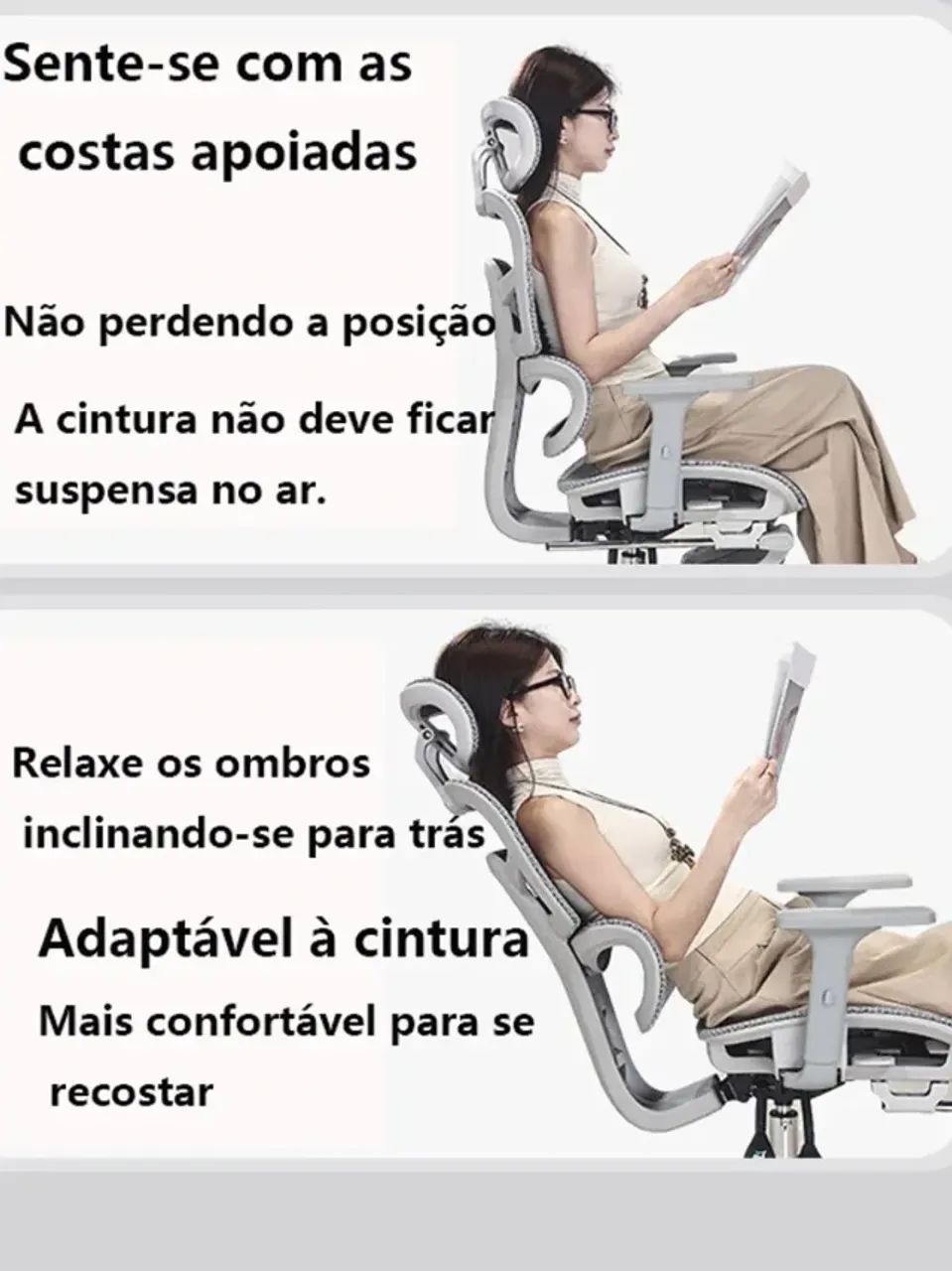 Vendo cadeira ergonomica - Foto 4