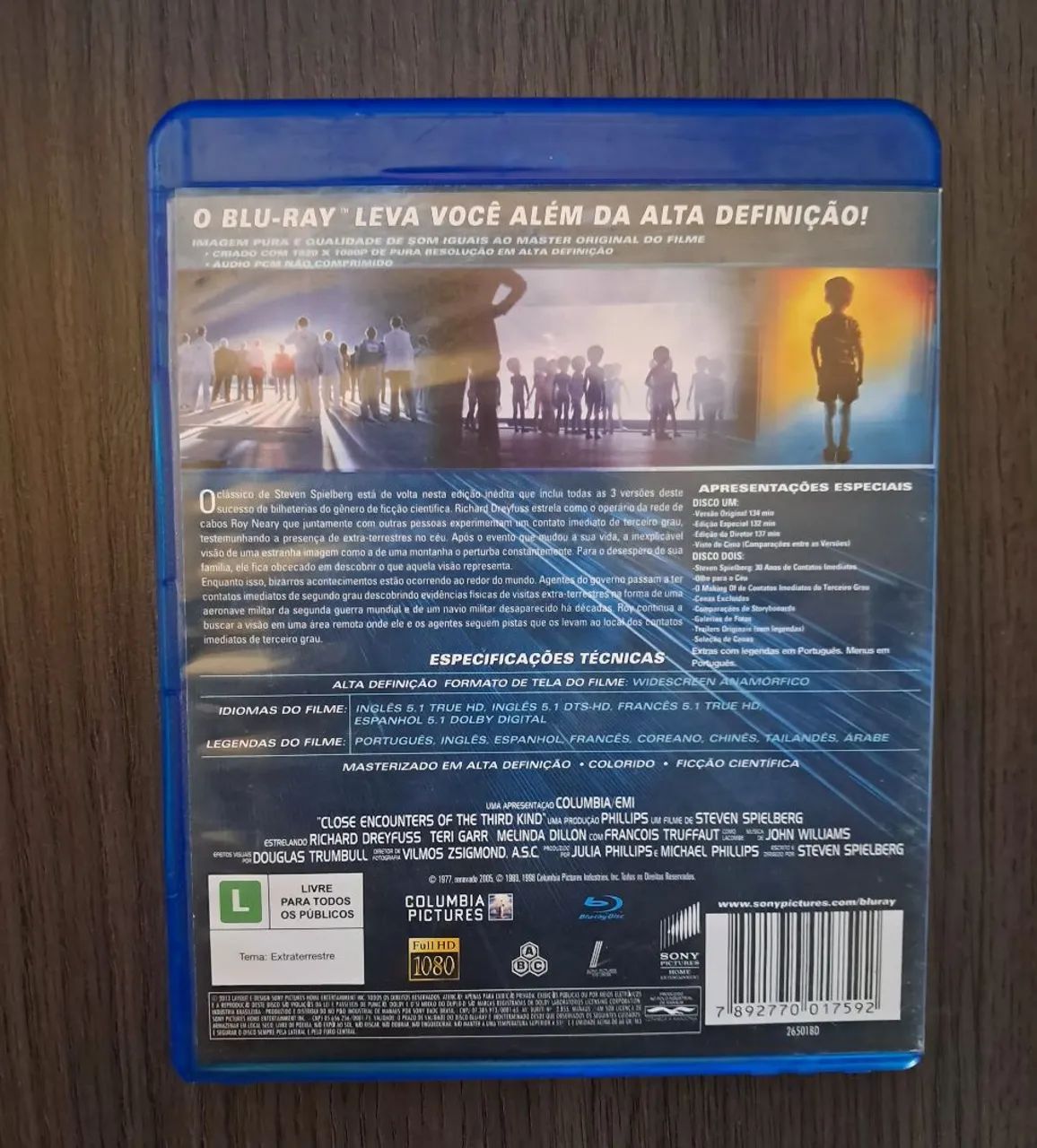 Blu-ray Contatos imediatos do terceiro grau  - Foto 2