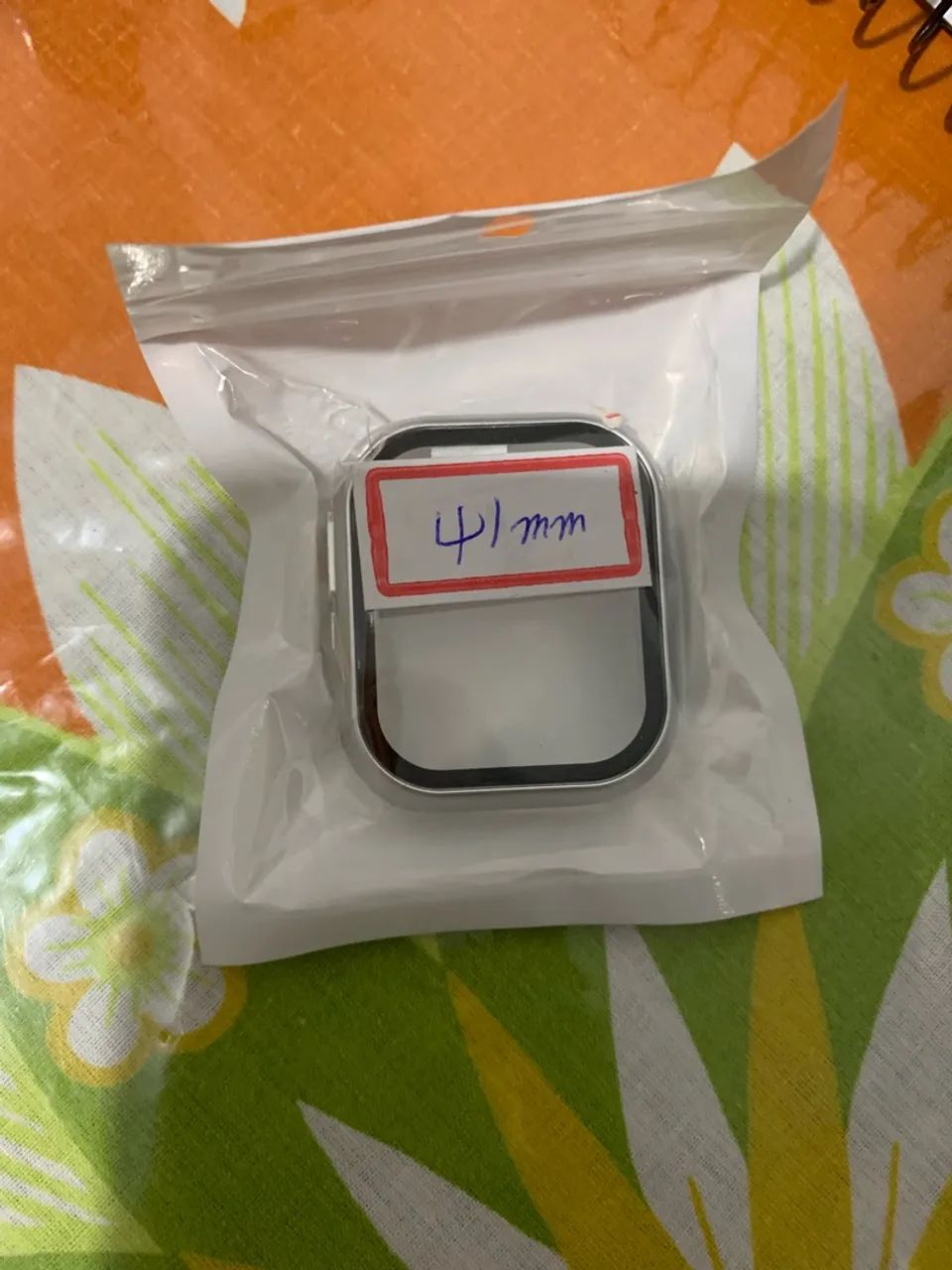Capa case Bumper C/ Vidro 3d Temperado Apple Watch 41 mm - Foto 2
