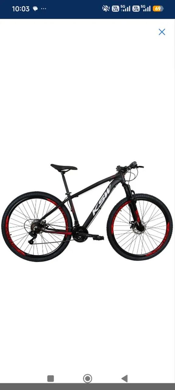 Bicicleta KSW Aro 29 Shimano (NOVA) - Foto 5
