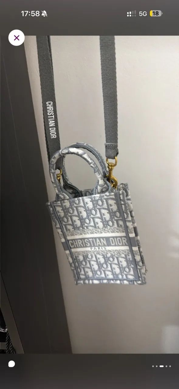 Bolsa Dior de mao  - Foto 3