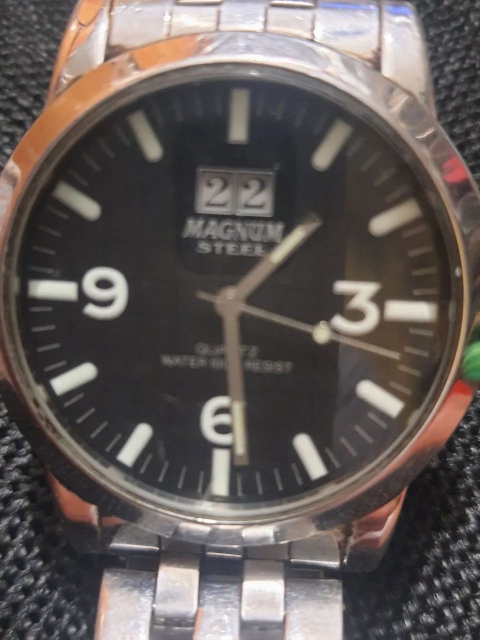 Relógio MAGNUM Steel quartzo 