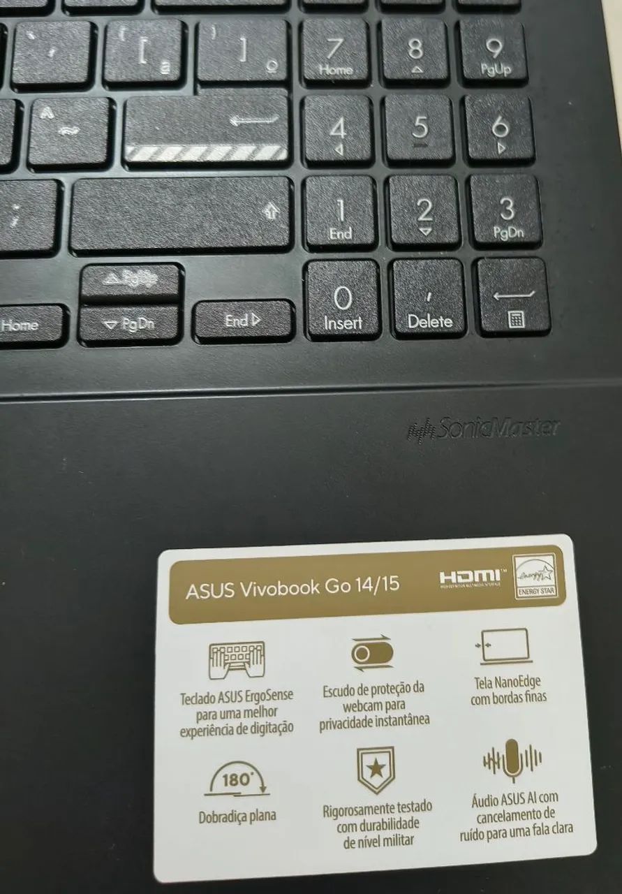 Notebook Asus VivoBook 15 - AMD Rayzen 7 5500U - Foto 3