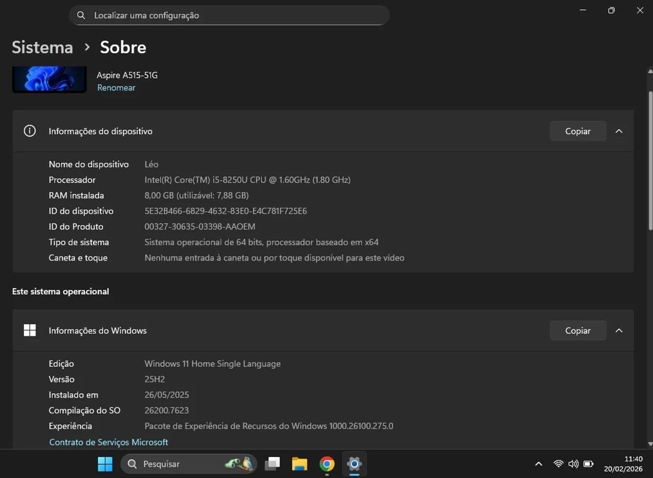 Notebook Aspire 5  + Teclado Sem Fio Dell - Foto 5
