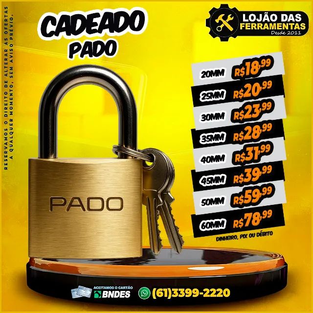 Cadeado Pado