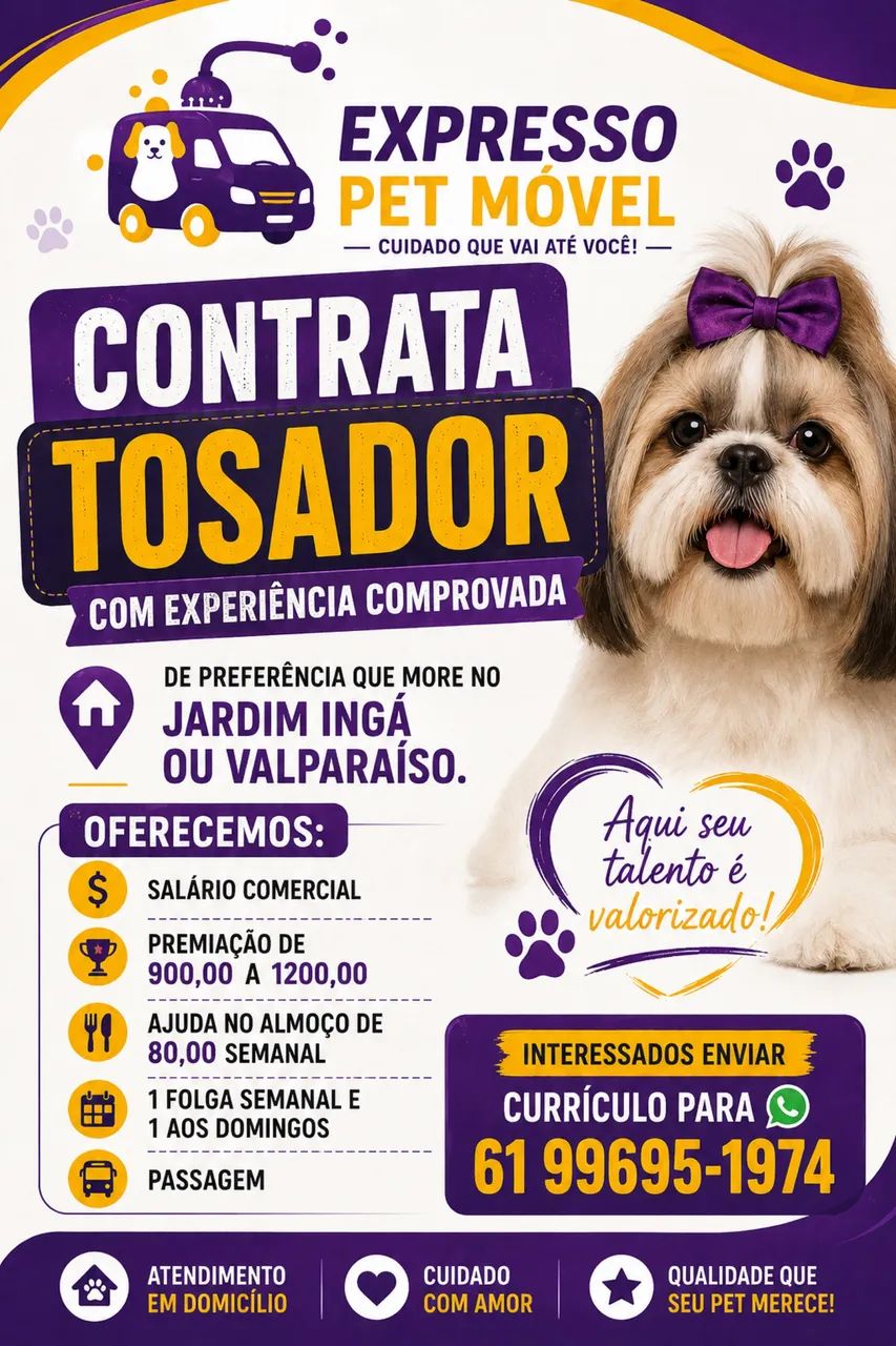Contrata-se Tosador