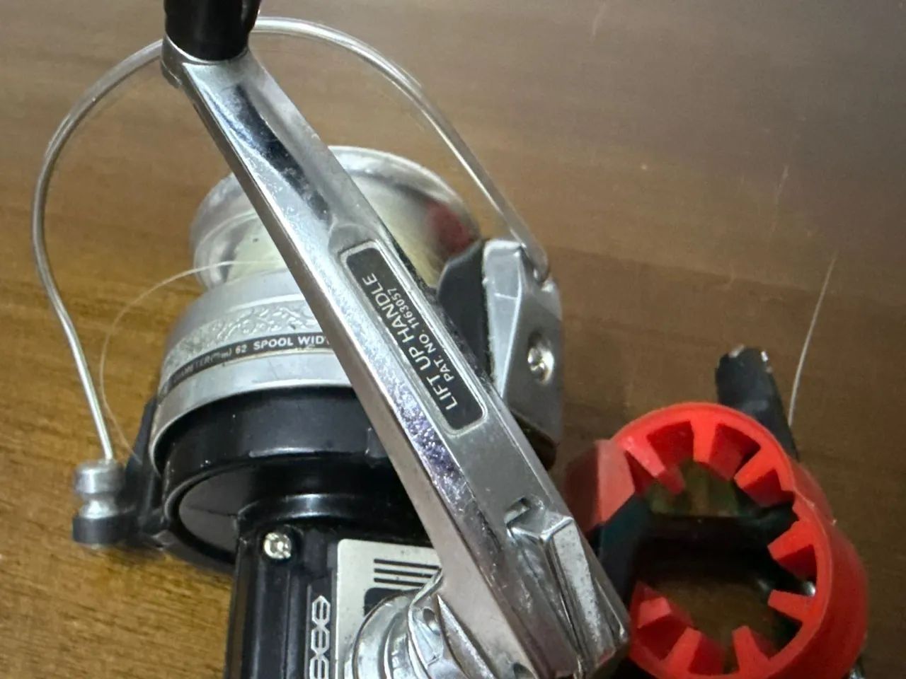Antiga Molinete Daiwa Sprinter ST-3000DX. <br> - Foto 3