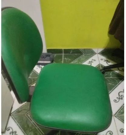 Cadeira de Escritório Verde - Foto 2