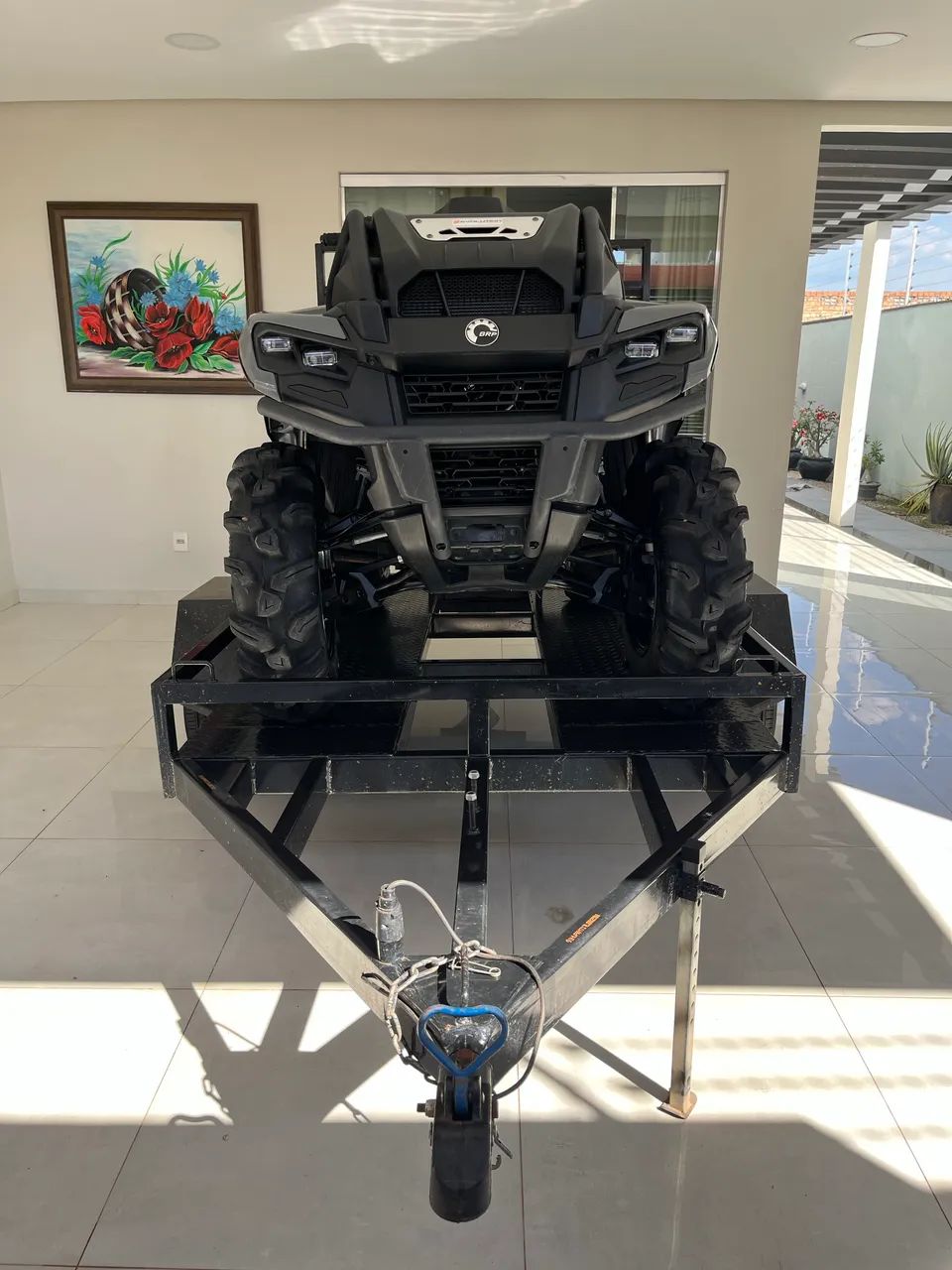 CAN-AM OUTLANDER 700 XMR + CARRETINHA  - Foto 4
