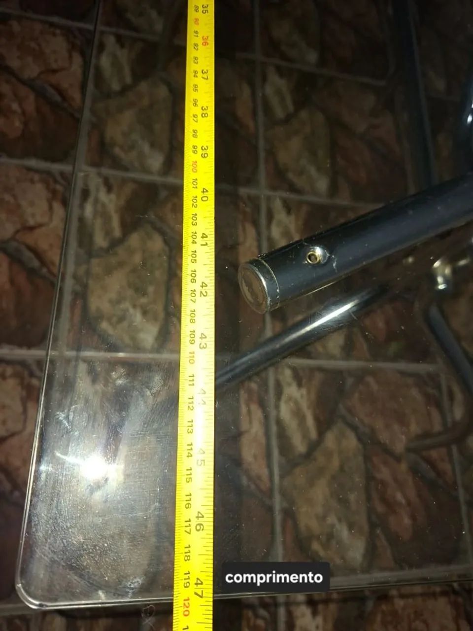 Mesa de vidro para 4 cadeiras - Foto 2