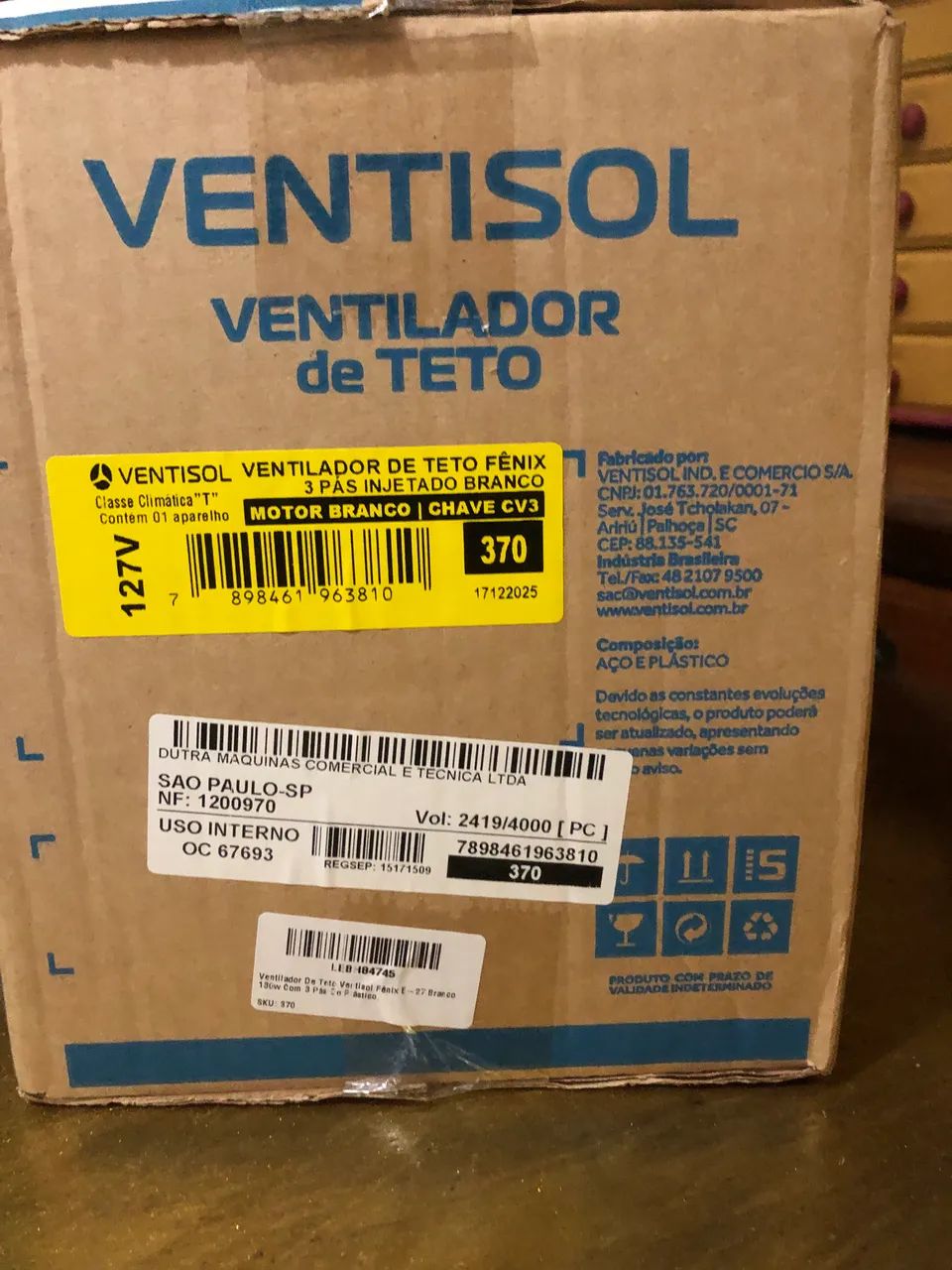 Ventilador de teto Ventisol - Foto 2